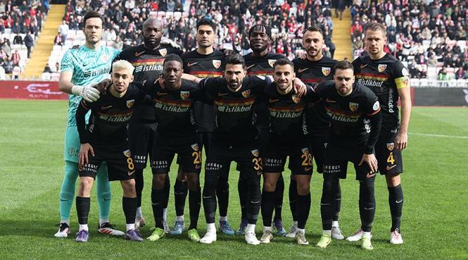 Kayserispor'un muhtemel 11'i