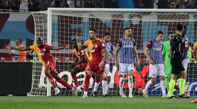 Maç sonucu: Trabzonspor 0-2 Galatasaray