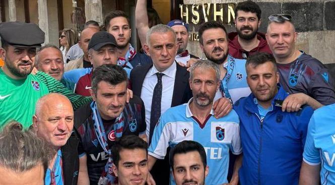 TFF Başkanı Hacıosmanoğlu'na yoğun ilgi