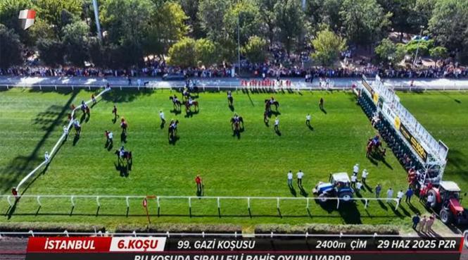 Gazi Koşusu'nda atlar yerini aldı