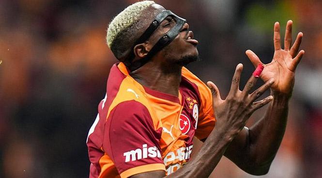 GALATASARAY'DA OSIMHEN YOK