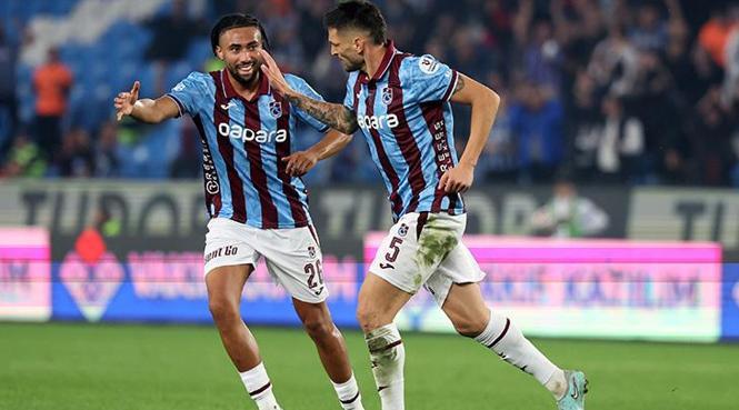 Trabzonspor öne geçti