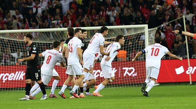 GOL! Kenan Yıldız attı, A Milli Takım öne geçti!