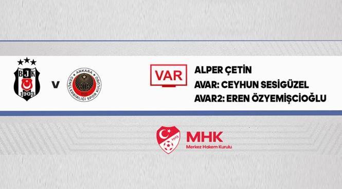 VAR Hakemi belli oldu
