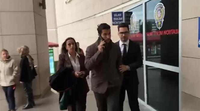 NECİP UYSAL, SUÇ DUYURUSU İÇİN ADLİYEDE