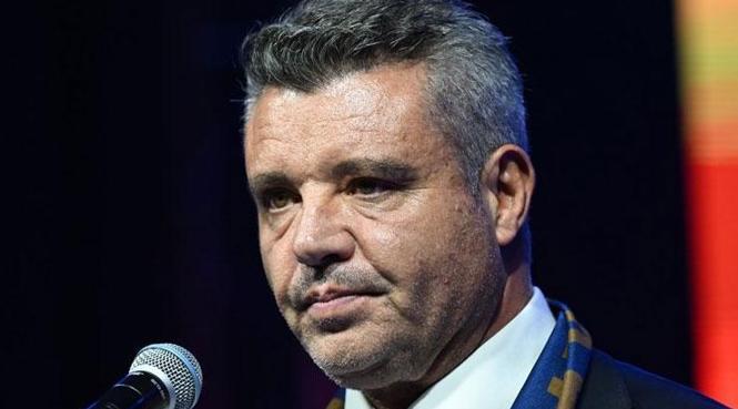 Sadettin Saran Atatürk Olimpiyat Stadyumu'na doğru yola çıktı