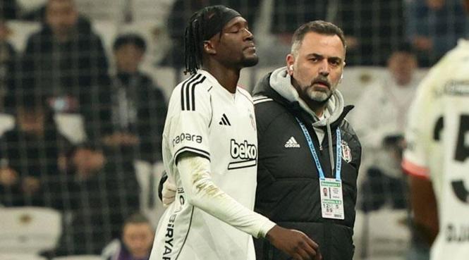 Beşiktaş'ta sakatlık