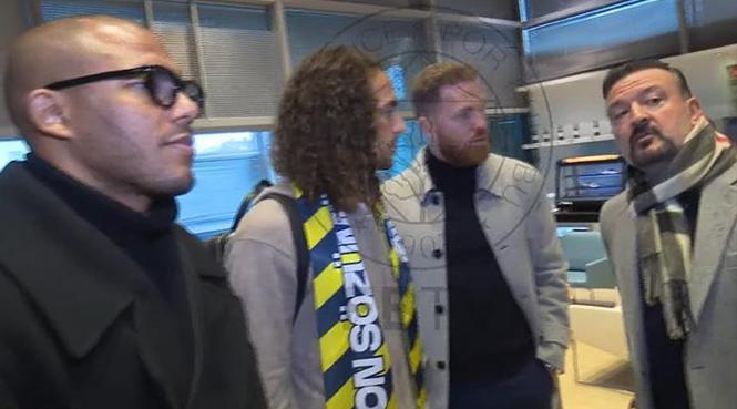 Guendouzi, İstanbul'a geldi!