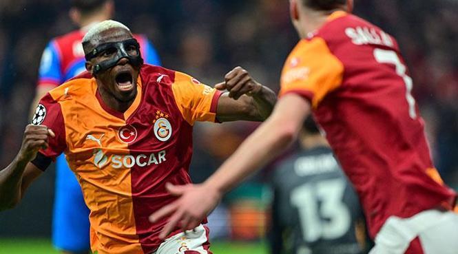 Osimhen'e sarı kart