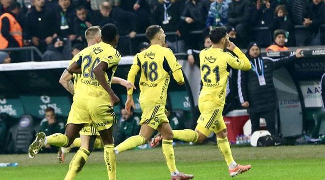 FENERBAHÇE SAHASINDA ÜSTÜN