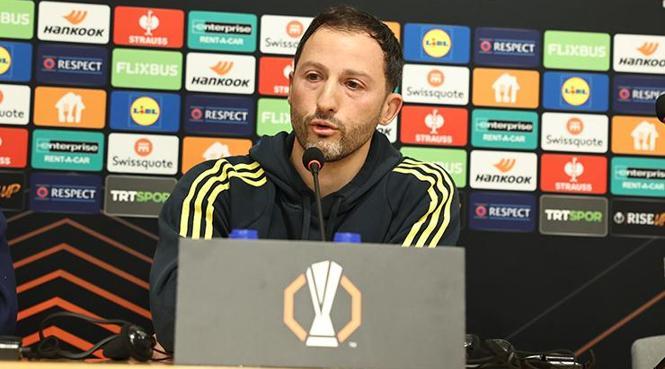 Tedesco'nun basın toplantısı sona erdi