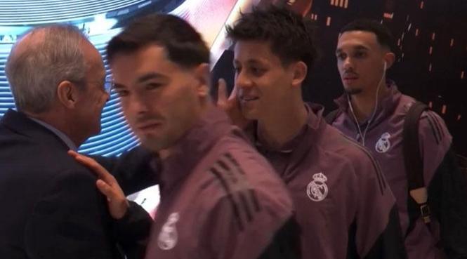 Derbi öncesi Florentino Perez...
