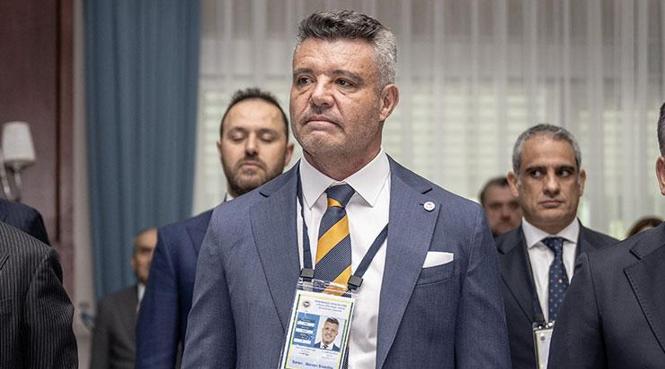 Başkan Sadettin Saran konuşuyor