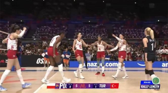Milli takımımızdan harika bir sayı!