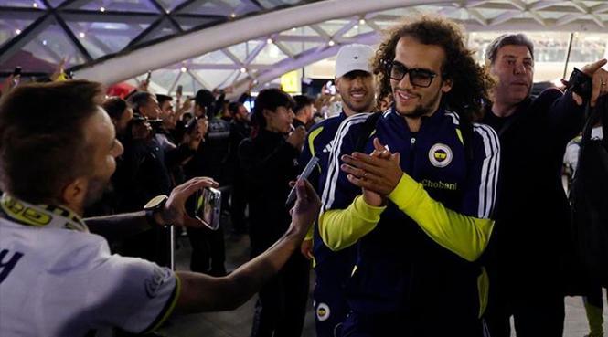 Fenerbahçe'ye coşkulu karşılama