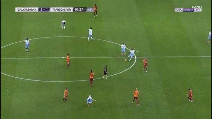 Galatasaray - Trabzonspor maçında Kuckadan müthiş gol