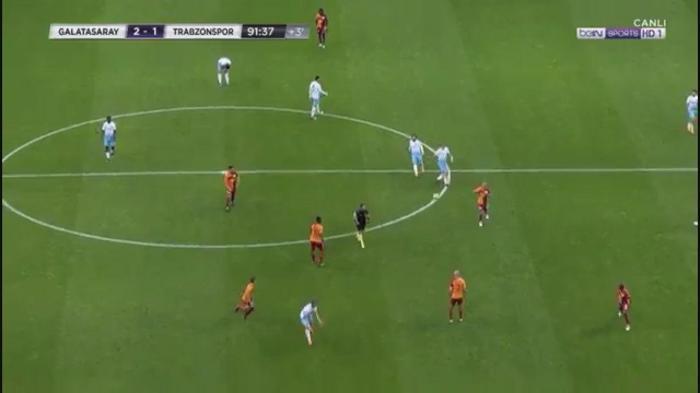 Galatasaray - Trabzonspor maçında Kuckadan müthiş gol
