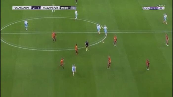 Galatasaray - Trabzonspor maçında Kuckadan müthiş gol