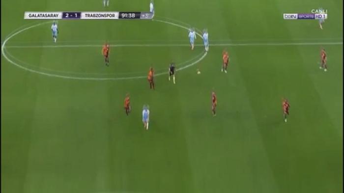 Galatasaray - Trabzonspor maçında Kuckadan müthiş gol