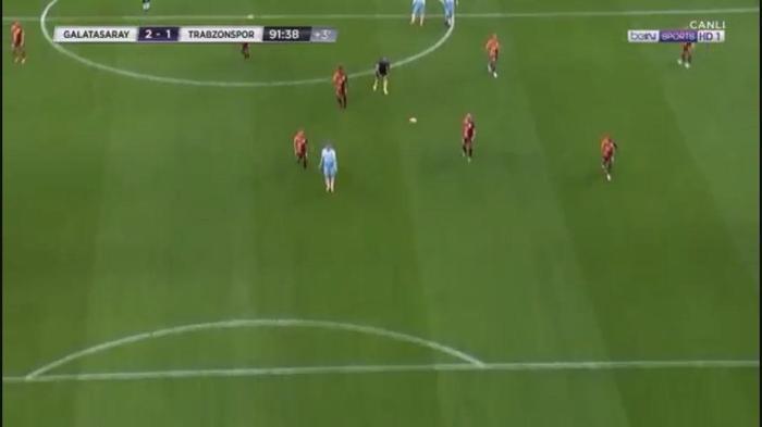 Galatasaray - Trabzonspor maçında Kuckadan müthiş gol