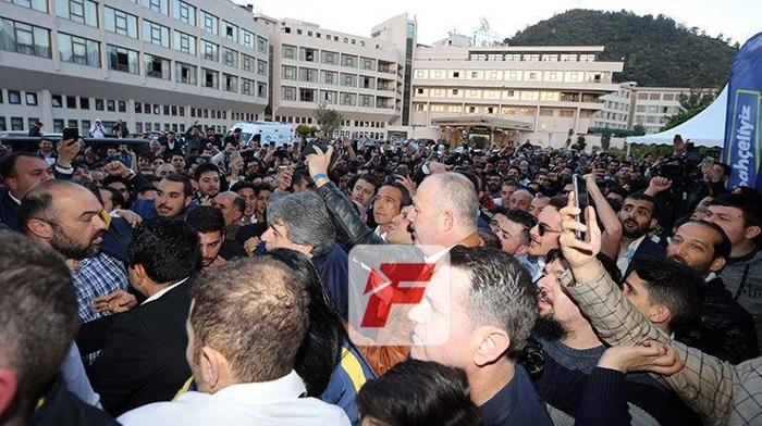 Ali Koça coşkulu karşılama