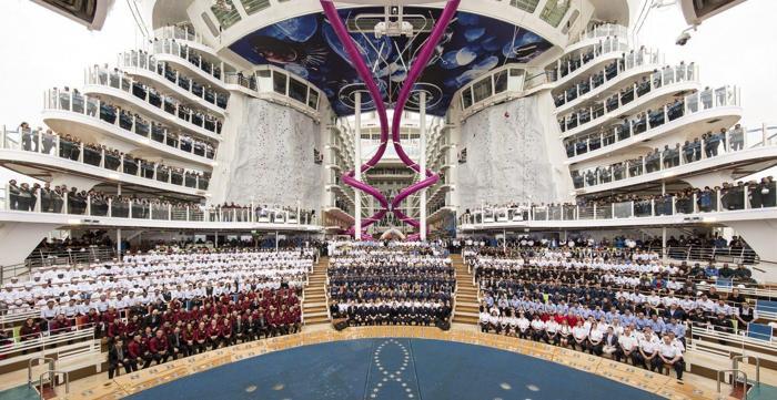 Dünyanın en büyük gemisi: Harmony of the Seas