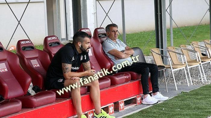 Beşiktaş - Reading maçından kareler...