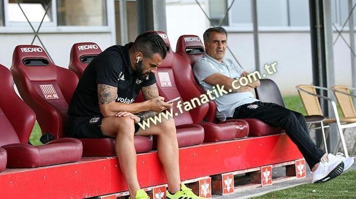 Beşiktaş - Reading maçından kareler...