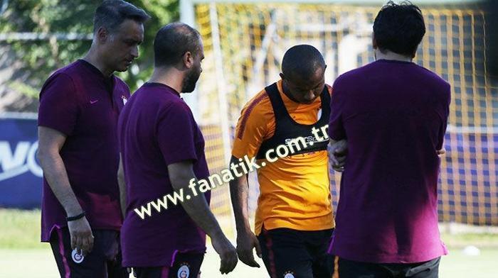 Galatasarayda yıldız futbolcu korkuttu