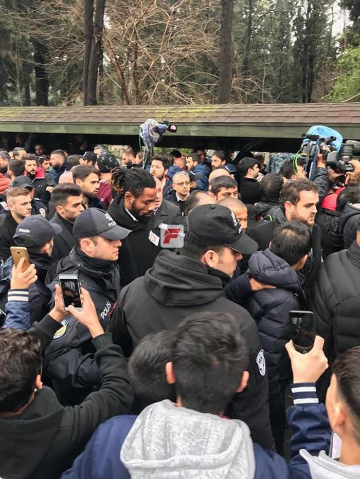 Fatih Terimin babası Talat Terim son yolculuğuna uğurlandı