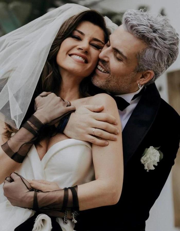 Oyuncu Gökçe Bahadır ile Emir Ersoy evlendi