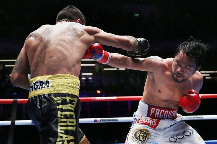 Manny Pacquiao, Lucas Matthyssei teknik nakavtla yendi