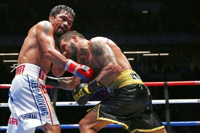 Manny Pacquiao, Lucas Matthyssei teknik nakavtla yendi
