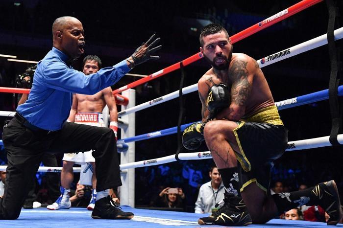 Manny Pacquiao, Lucas Matthyssei teknik nakavtla yendi