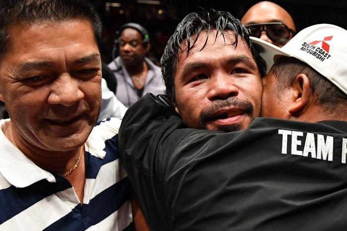 Manny Pacquiao, Lucas Matthyssei teknik nakavtla yendi
