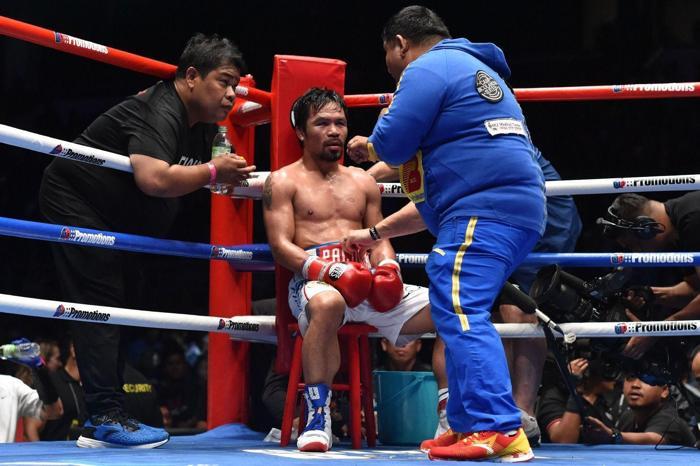 Manny Pacquiao, Lucas Matthyssei teknik nakavtla yendi