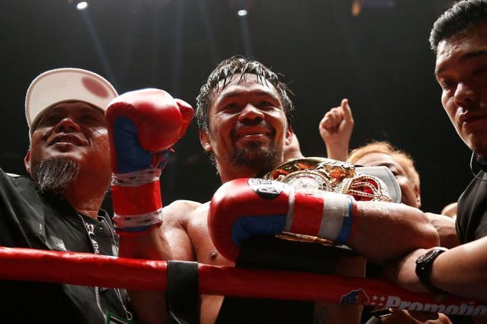 Manny Pacquiao, Lucas Matthyssei teknik nakavtla yendi
