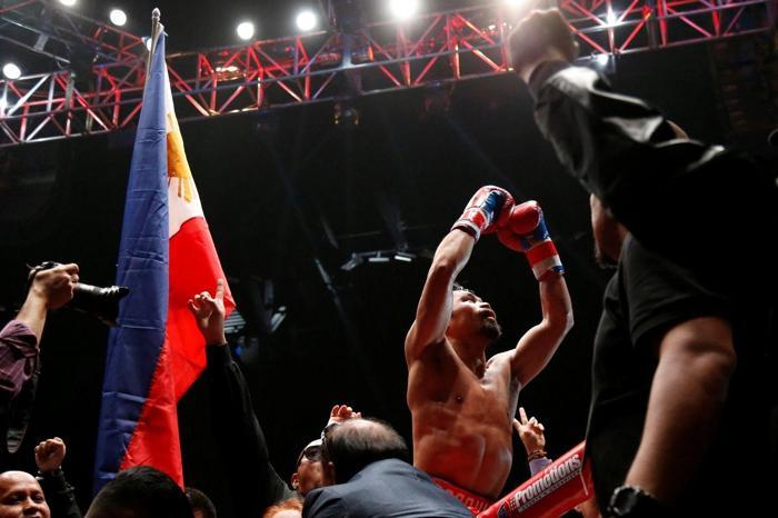 Manny Pacquiao, Lucas Matthyssei teknik nakavtla yendi