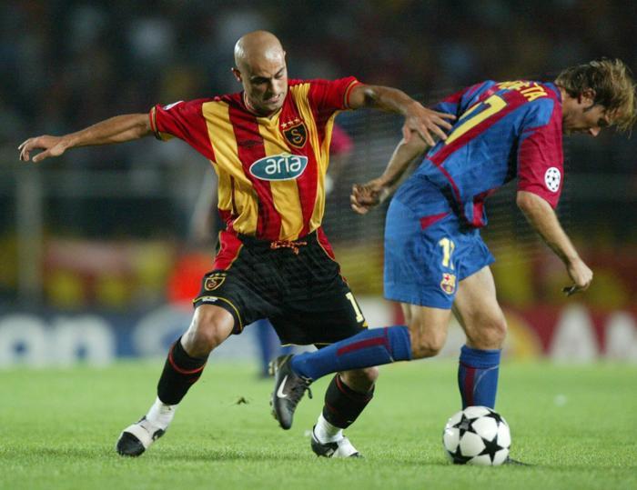 Galatasaray - Barcelona eşleşmelerinde yıldızlar geçidi...