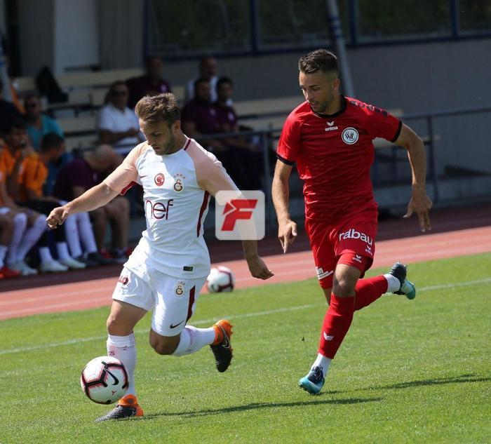 Galatasarayda Muğdat Çelik, ilk maçına çıktı