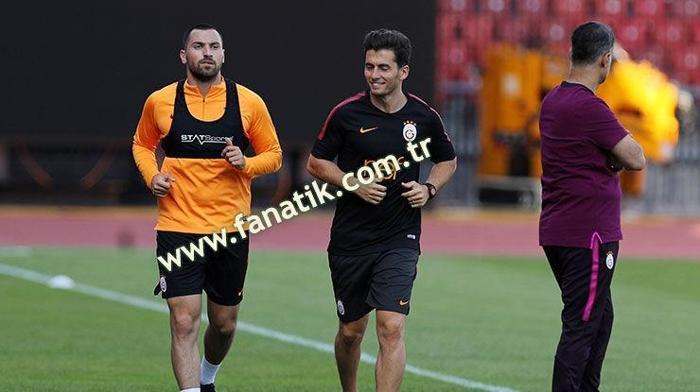 Galatasarayda yıldız futbolcu korkuttu