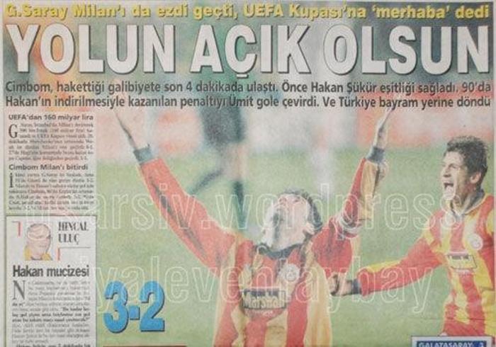 GALATASARAY 3-2 MILAN