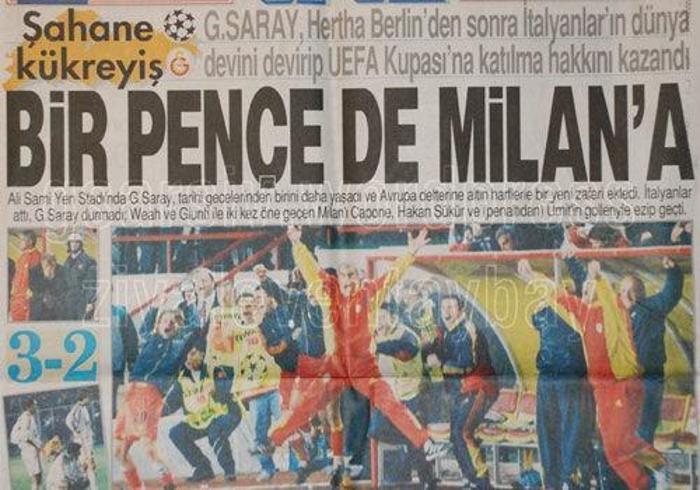 GALATASARAY 3-2 MILAN