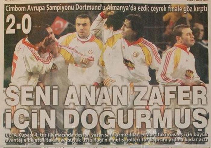 DORTMUND 0-2 GALATASARAY