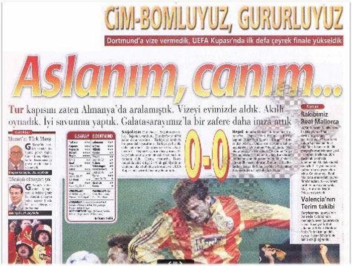 GALATASARAY 0-0 DORTMUND