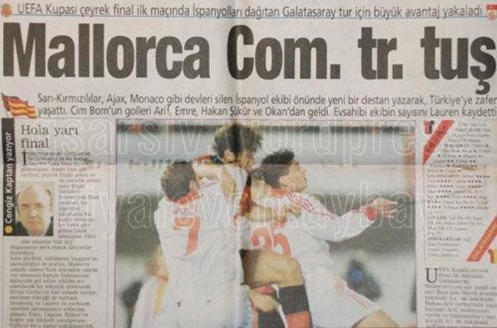 REAL MALLORCA 1-4 GALATASARAY