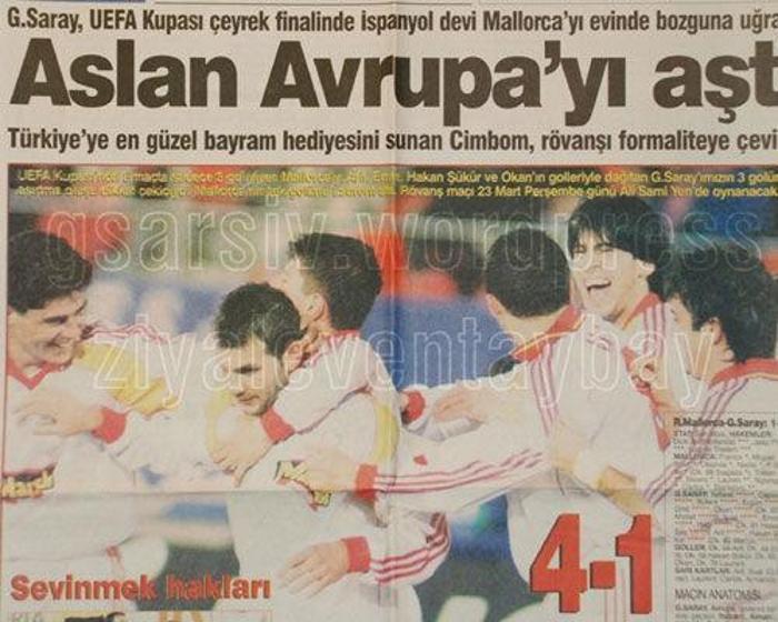 REAL MALLORCA 1-4 GALATASARAY