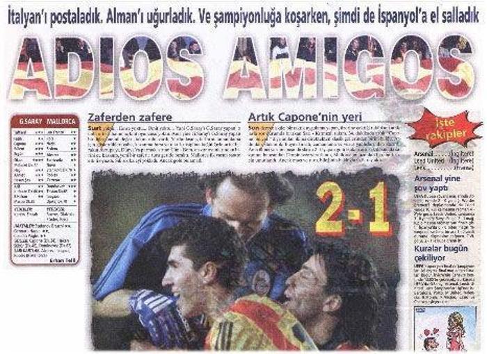 GALATASARAY 2-1 REAL MALLORCA