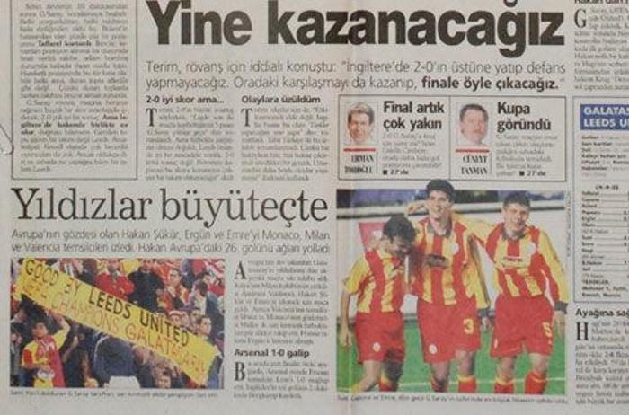 GALATASARAY 2-0 LEEDS UNITED