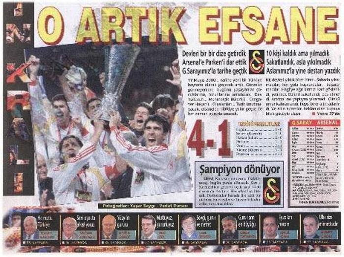 GALATASARAY 4-1 ARSENAL (Penaltılar)